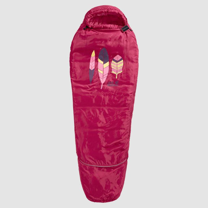 Bolsas Dormir Jack Wolfskin Grow Up Niños Rosas Rojos Mexico-7381926